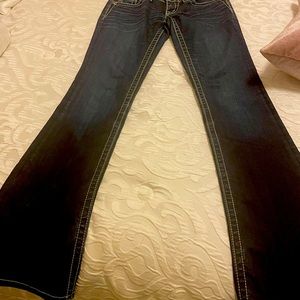 Embellished with rhinestones, size 26, used like new condition